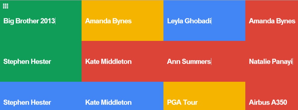 Google creates incredible visualization of hot search trends